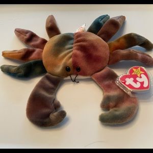 TY beanie babies - CLAUDE 🦀